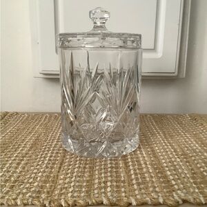 Elegant Crystal Cannister